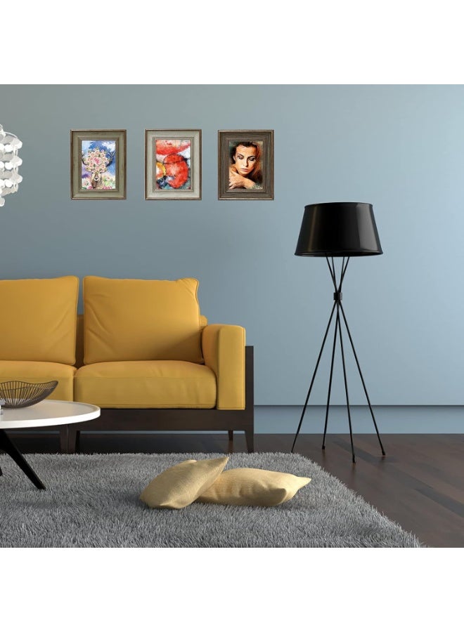 NANAO طقم إطارات صور ريفية 3 عبوات بحجم 4x6 بوصة، إطار بلاستيكي متآكل للتعليق على الحائط أو العرض على الطاولة - Image 5