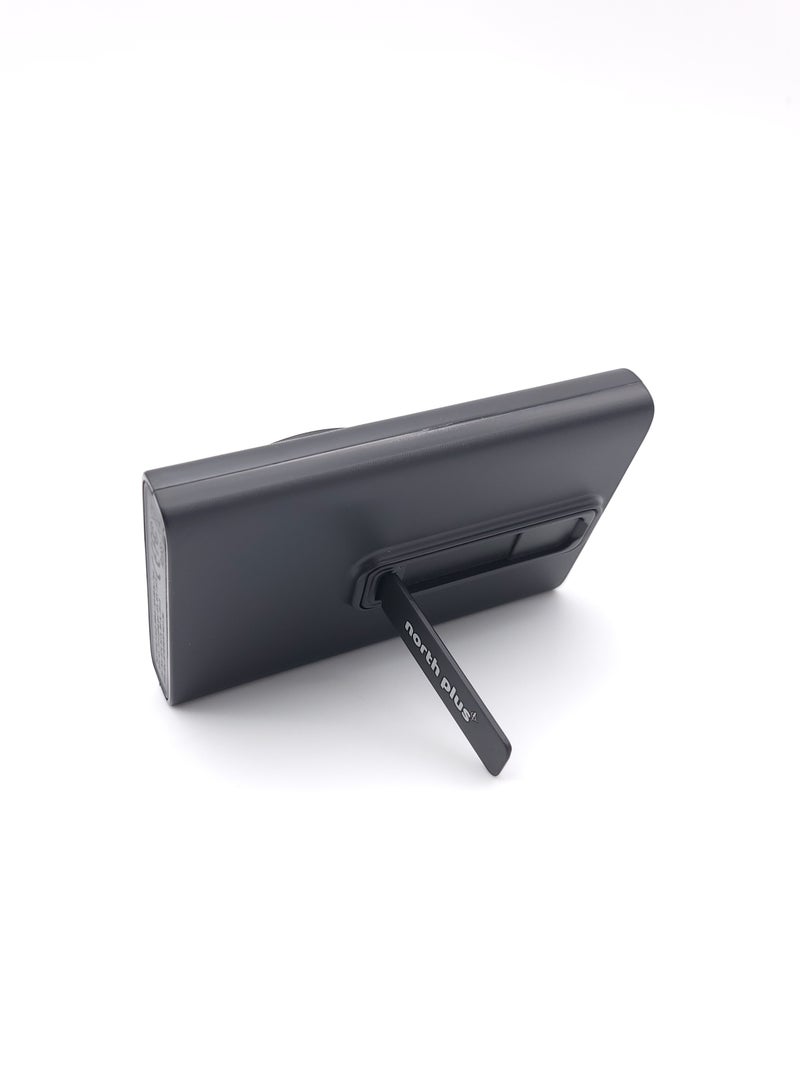 North Plus UltraMag J5 5000mAh Wireless Fast Charging Power Bank – MagSafe Compatible & Portuguese Designed Portable External Battery with 15W Wireless, USB Output & Type-C Input for Smartphones & Devices - Image 3