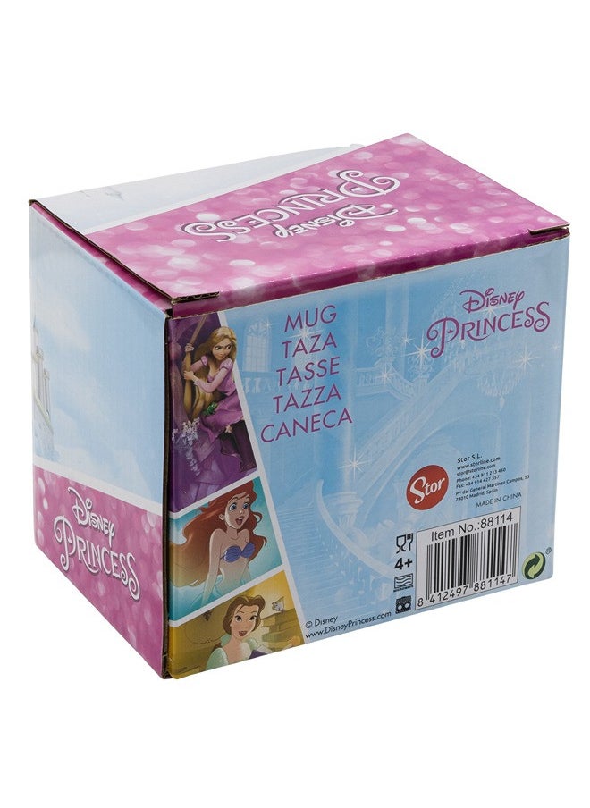 STOR STOR Disney Mug Ceramic Princess Bright And Bold 325Ml With Handle| Set Of 1 Pcs Tea/Coffee Round Shape| Microwave & Dishwasher Safe, Freezer Safe | Ideal For Daily Use Coffee, Tea,Color Multicolor  - Image 4