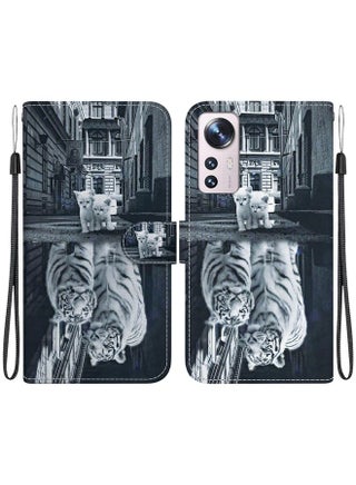Case Cover For Xiaomi 12 Pro Crystal Texture Colored Drawing Leather Phone Case Cat Tiger Reflection - pzsku/ZE956B39B8A7C54C5F9B7Z/45/_/1711236104/f934a4ee-493c-4ea1-94c3-20eb62cae9d0