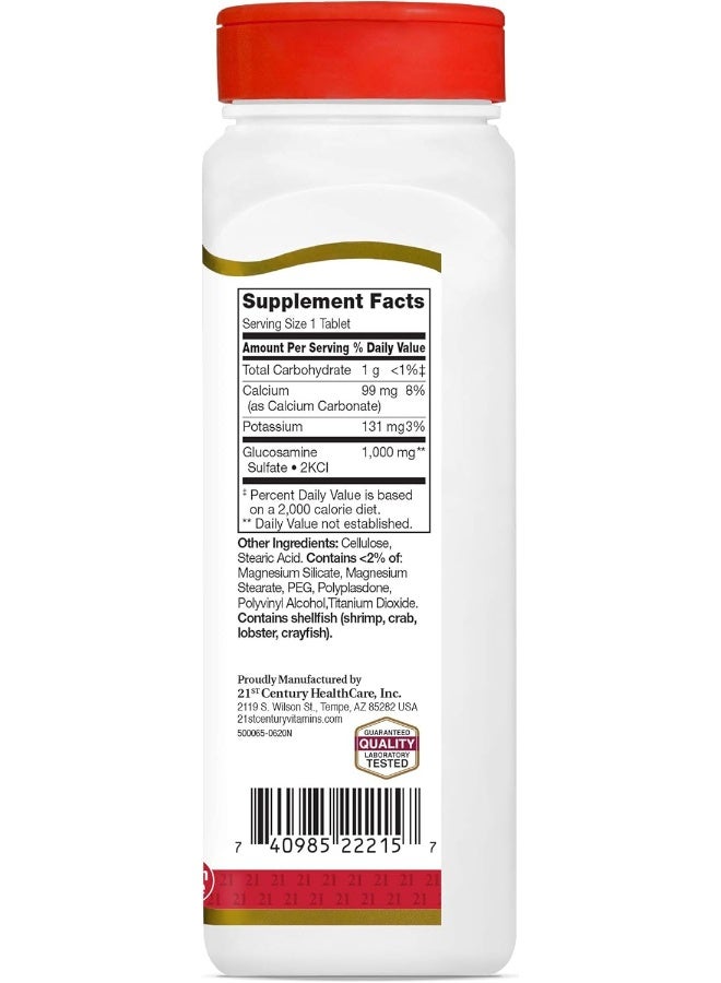 21st Century Glucosamine Relief® 1000Mg Tablets 120 Count  - Image 2