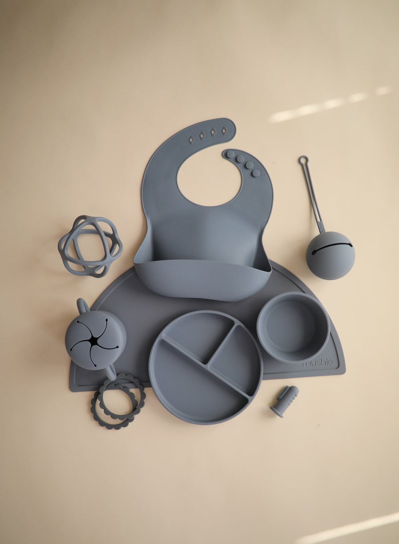 Mushie Silicone Bib Tradewinds - Image 2