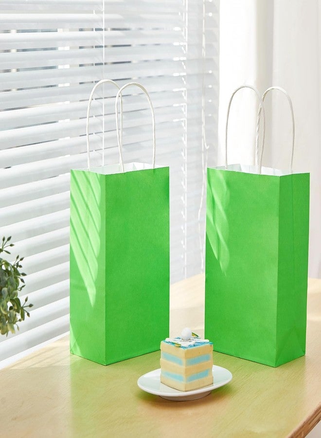 SUNCOLOR 12-Pack 8" Rainbow Gift Bags with Handles - Small Party Favor Bags for Birthday, Wedding, Holiday, and Events - Image 4