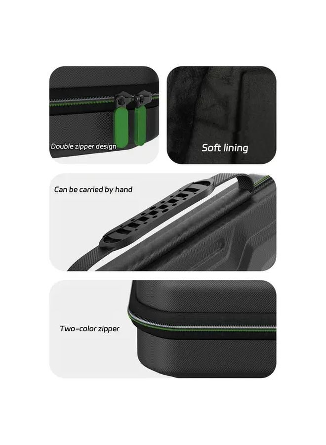 حقيبة حمل سوداء لجهاز Asus ROG Ally X مع واقي شاشة وأزرار عصا التحكم - Image 3