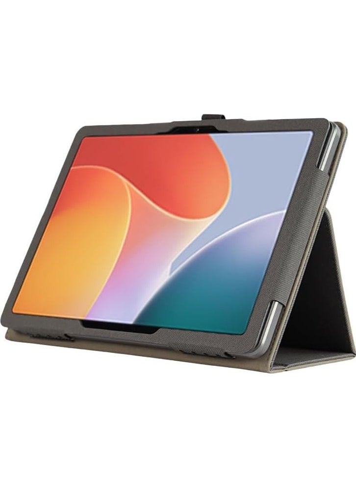 General - Case Compatible with Infinix Xpad 11-inch 2024 Tablet Case, Ultra Slim PU Leather Case All-inclusive Anti-drop Folding Stand Protective Cover with Hand Strap - Image 1