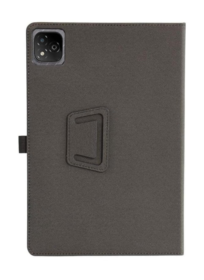 General - Case Compatible with Infinix Xpad 11-inch 2024 Tablet Case, Ultra Slim PU Leather Case All-inclusive Anti-drop Folding Stand Protective Cover with Hand Strap - Image 1