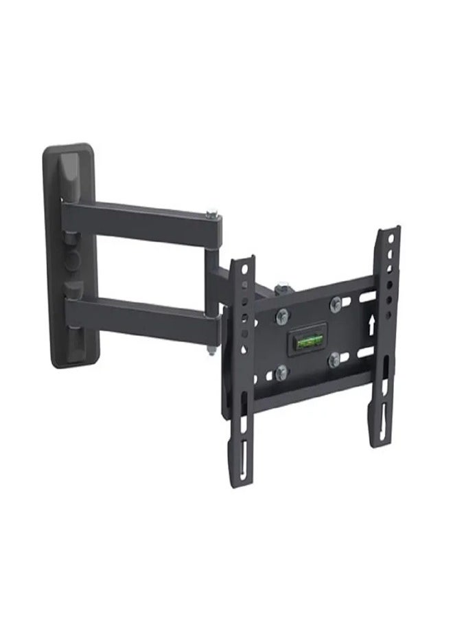Skill Tech SH 34P Swivel TV Wall Mount for 14"-43" Screens, VESA 200x200, Wall Profile 85mm–470mm, Max Load 25kg – Black  - Image 3