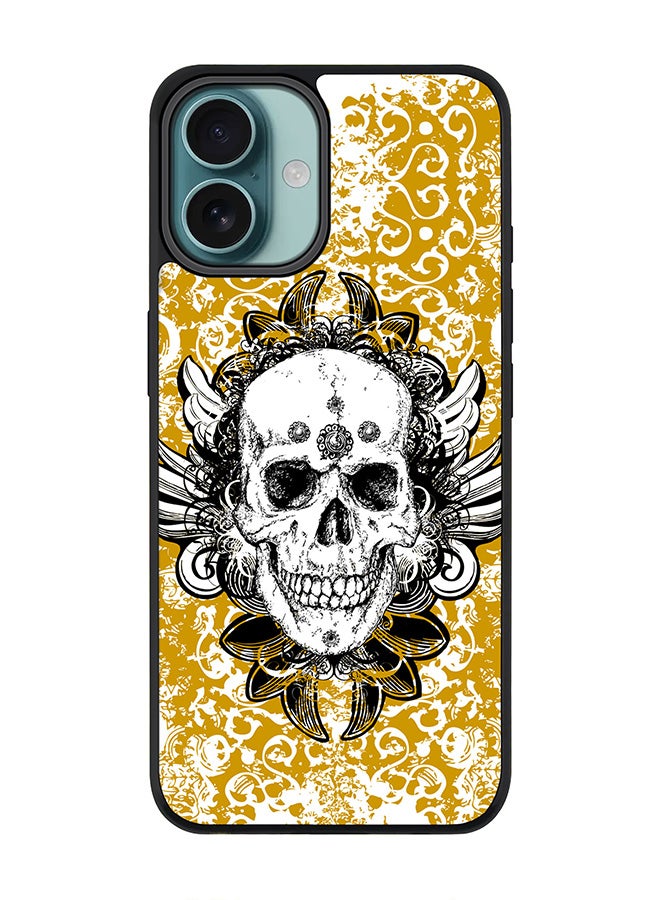 Stylizedd For iPhone 16 Plus Case [Compatible with MagSafe] Slim Magnetic cover Phone Case iPhone 16 Plus -Skull Cult - Image 1
