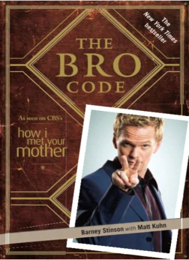 The Bro Code by Barney Stinson Paperback 