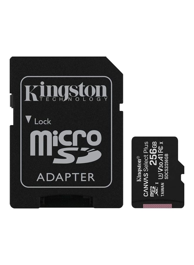 Kingston Canvas Select Plus UHS-I MicroSDHC Memory Card With SD Adapter - Image 1