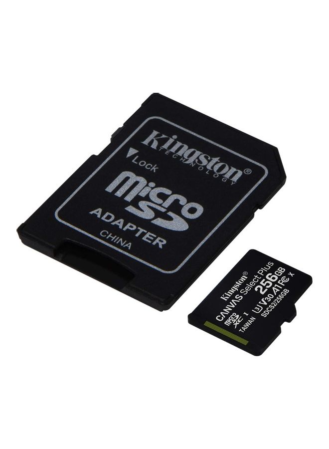 Kingston Canvas Select Plus UHS-I MicroSDHC Memory Card With SD Adapter - Image 2