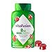 Vitafusion فيتافيوجن فيتامين ب12 جومي قوي إضافي يدعم صحة التمثيل الغذائي للطاقة وصحة الجهاز العصبي مكمل فيتامين جومي للنساء والرجال بنكهة الكرز 45 يوم إمداد 90 حبة - Image 1