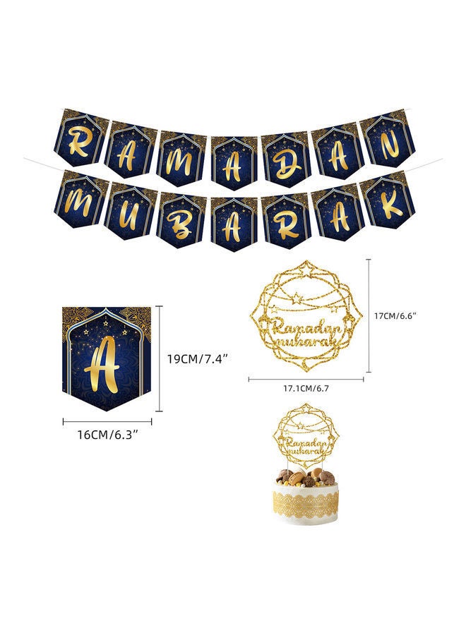 NIBEMINENT 38 Piece Party Supplies Ramadan Themed Festive Decoration Set - Image 5
