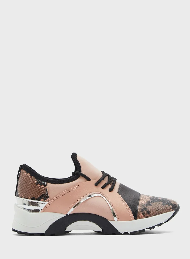 Ginger Snake Mixed Sneaker
