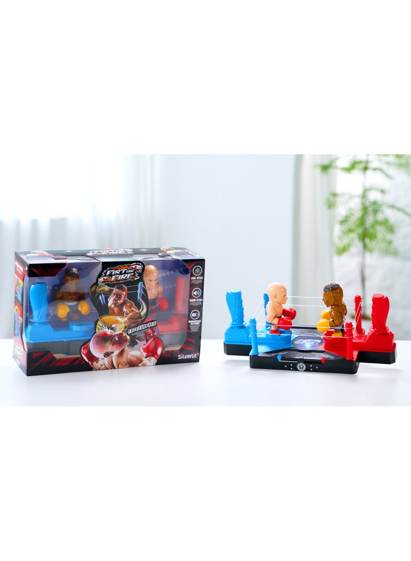 Silverlit "Silverlit FIST ON FIRE BATTLE PACK: Electronic Boxing Toy & Wrestling Battle Bots with Interactive Punching Boxer, Joystick Control, Light & Sound Effects – Ultimate Boxing and Wrestling Battle Experience for Kids and Teens " - Image 3