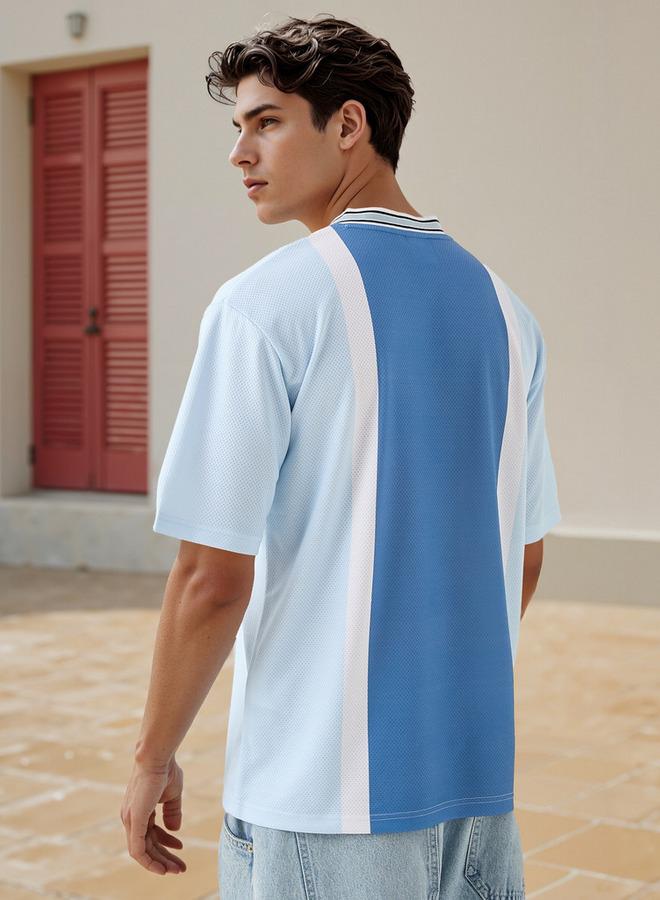 Starter Printed V-neck T-shirt with Short Sleeves - Image 3