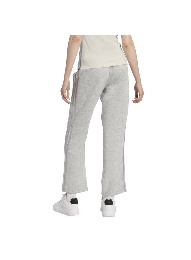 Adidas W Hol Fl Pt Grey Training Pants For Women XS  - Image 3