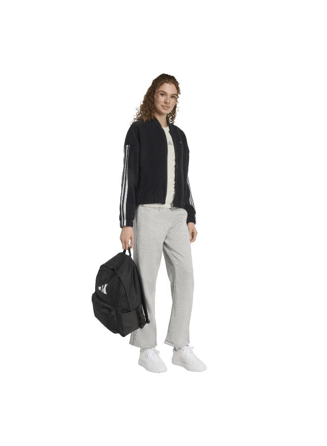 Adidas W Hol Fl Pt Grey Training Pants For Women XS  - Image 5