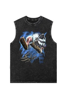 KUYING Summer One Piece Lunch Break Loose Casual Vest  - Image 1