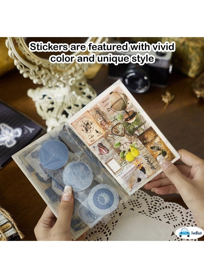 فنبلاست مجموعة ملصقات فن بلاست - 80 ورقة/أكثر من 600 ملصق مجلة ورقية، كتاب ملصقات زخرفية، ملصقات للمشروع، ملصقات على الطراز الأمريكي، مجلات، سكرابوكينغ (عبوة من 4 قطع) - Image 2