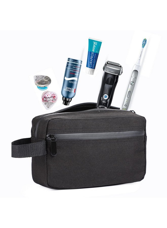 Etercycle Toiletry Bag For Men, Portable Travel Toiletry Organizer Bag,Shaving Bag For Toiletries Accessories (Black) - Image 5