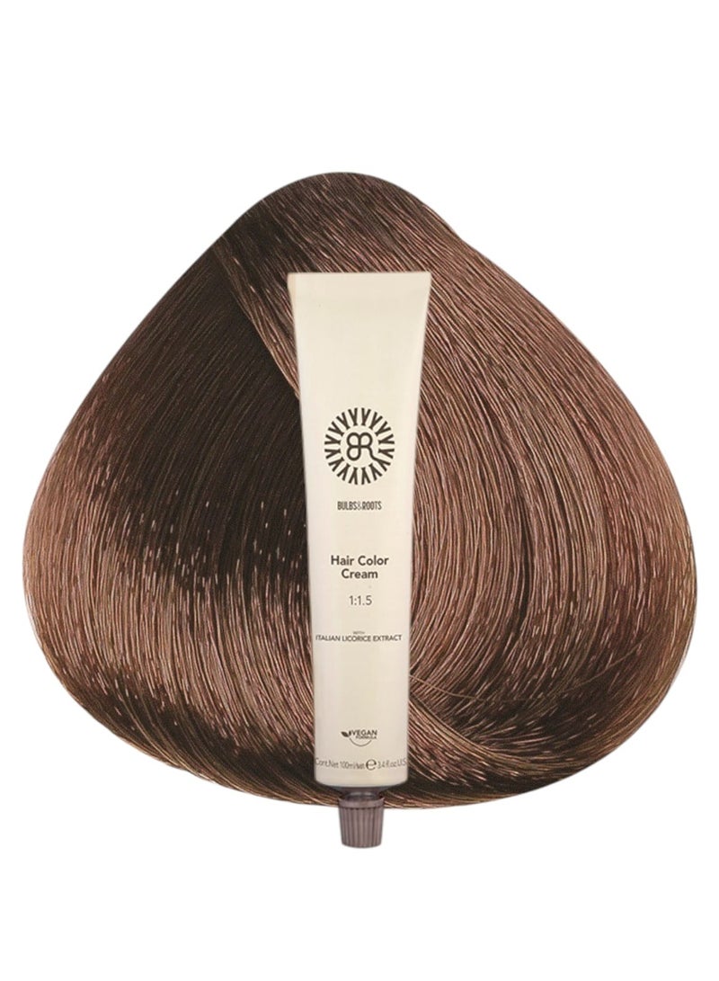 بي ار صبغه BR الايطاليه نباتيه 100%  للتلوين الشعر رقم  5.3 100 ملليلتر - Image 1