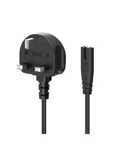 Terabyte 2 Prong AC Power Cord Cable for Samsung LG TCL Sony TV Compatible HP Printer PS3 PS4 PS5 UK AC Wall Plug  - Image 5