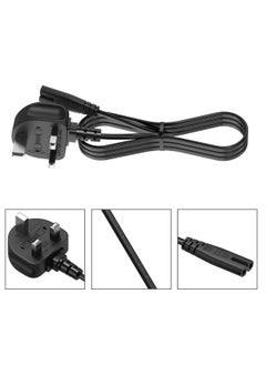 Terabyte 2 Prong AC Power Cord Cable for Samsung LG TCL Sony TV Compatible HP Printer PS3 PS4 PS5 UK AC Wall Plug  - Image 3
