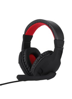 Thoraya NUBWO U3 Stereo Surrounding HiFi Gaming Headset Adjustable Headband Gamer Headphones -Black+Red  - Image 4