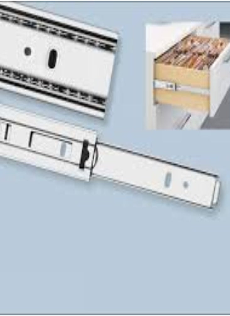 KNP KNP Soft Closing Sliding Drawer Rail in 20 inches provides smooth and silent operation, designed to ensure drawers close gently and quietly.  - Image 2