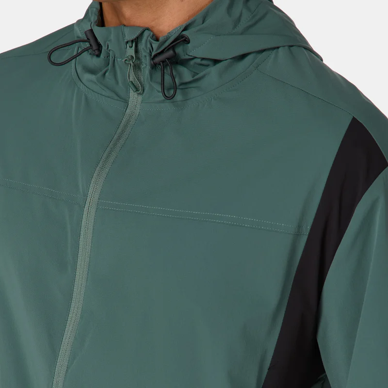 Sun And Sand Sports Green Men's Windbreaker Jacket for Men | Best Price UAE