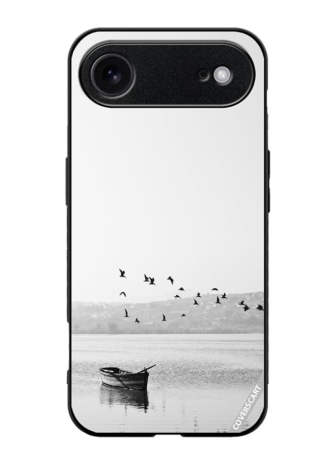 COVERSCART Protective Case Cover For Apple iPhone 17 Air Retro Lake Design Multicolour