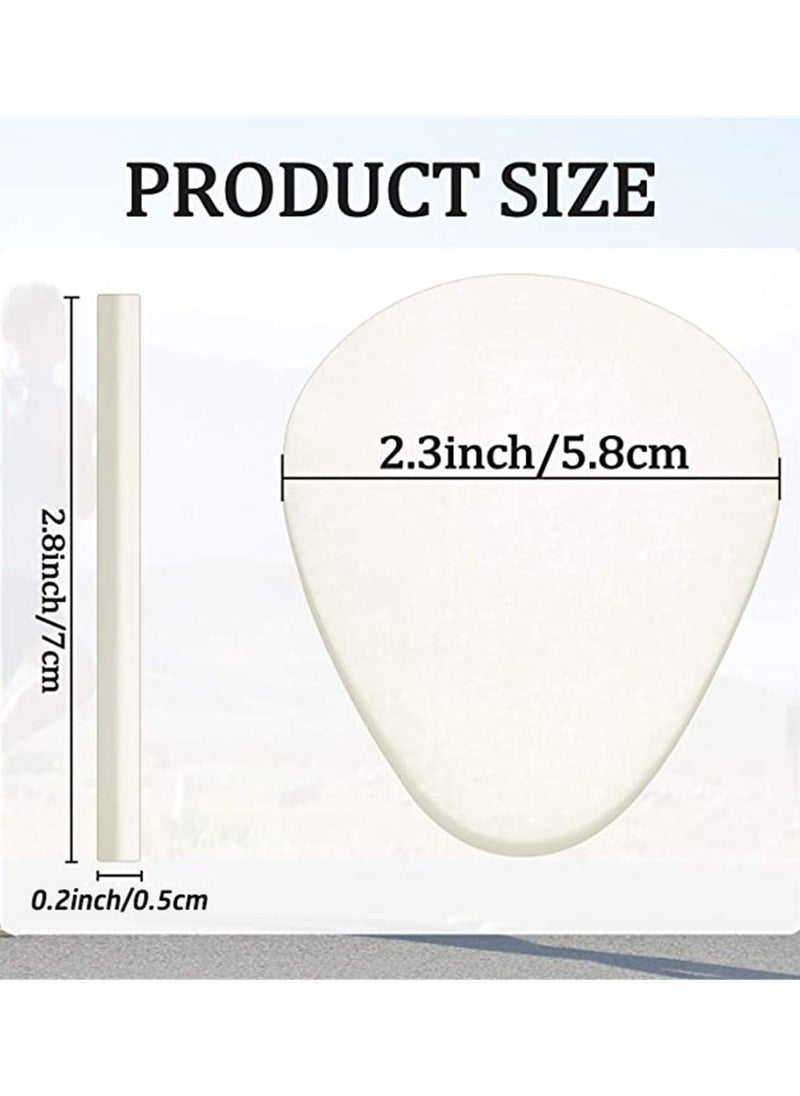 SYOSI - 20 Pieces Metatarsal Felt Pads Foot Insert Pads Ball of Foot Cushion for Foot Pain Relief Forefoot and Sole Adhesive Foam Foot Pad for Men and Women 1/4 Inches Thick - Image 1