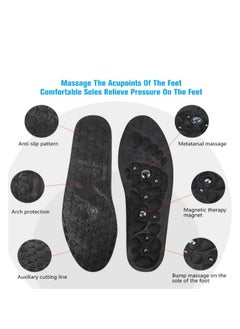 OASIS-TH Magnetic Insoles, Acupressure Insoles, Magnetic Insoles, Foot Acupressure Insoles, Orthopedic Insoles for Women & Men Size L  - Image 3