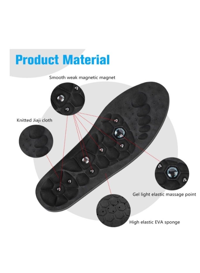 OASIS-TH Magnetic Insoles, Acupressure Insoles, Magnetic Insoles, Foot Acupressure Insoles, Orthopedic Insoles for Women & Men Size L - Image 4