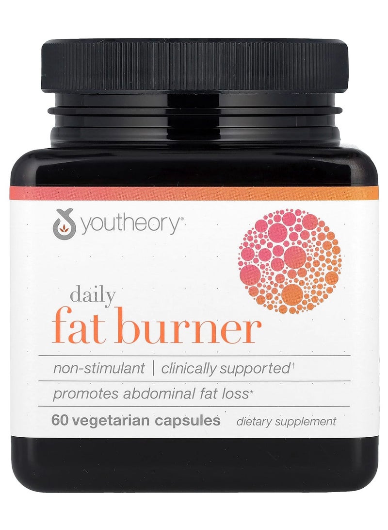 youtheory Daily Fat Burner, 60 Vegetarian Capsules