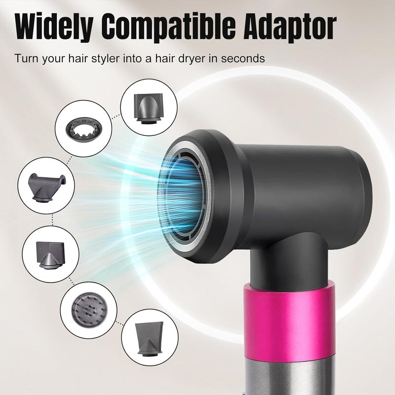 دكسو ملحق الناشر والمحول لجهاز Dyson Airwrap Styler HS01 HS03 HS05، تحويل جهاز تجعيد الشعر Air Wrap إلى مجفف شعر - Image 4