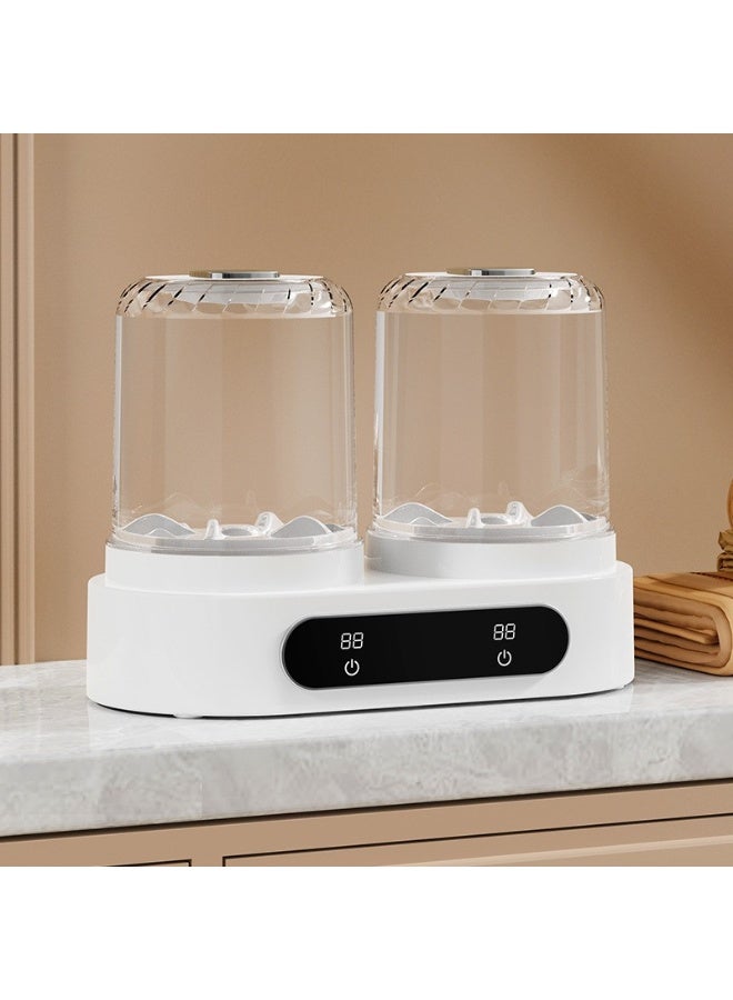 Dual Barrel No-Installation Mini Washing Machine, Sock and Underwear Washer, Compact and Convenient Laundry Solution