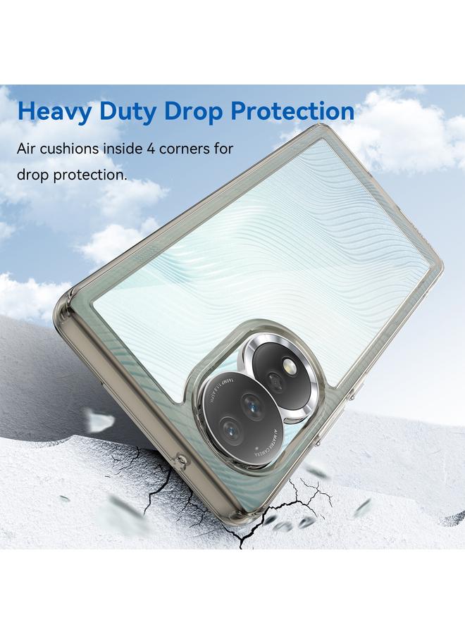 اس-توب جراب لهاتف Honor 80 من سلسلة ملونة من الأكريليك + جراب هاتف TPU - Image 3