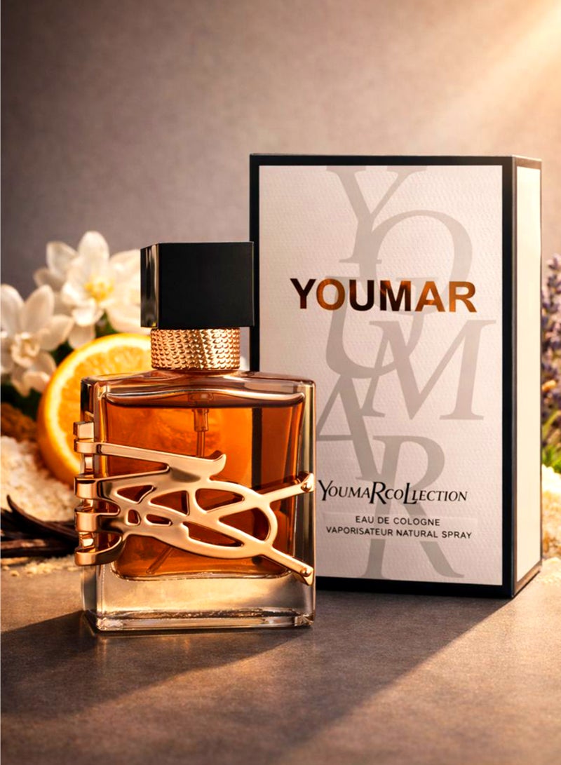 يومار عطر فانيليا نسائي من مجموعة يومار رقم 0031، 25 مل | عطر فاخر للنساء برائحة الفانيليا الناعمة والزهور العطرية الساحرة | أفضل عطر للنساء - Image 1
