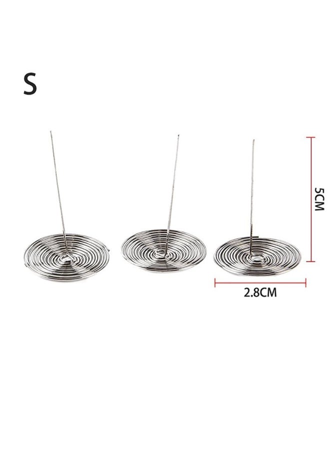 3Pcs Durable Stainless Steel Tea Infuser Nozzle Spring Strainer Teapot Filter  - Image 1