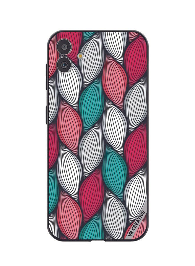 VR CREATIVE Protective Case Cover For Samsung Galaxy F14 Abstract Design Multicolour - Image 1