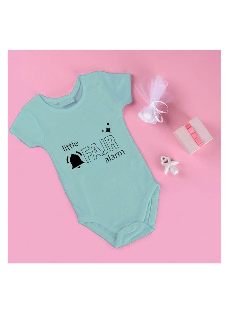 PRINTSHOP4ME Ramadan Baby Romper Outfit - Short Sleeve Cotton Unisex Romper - Romper for Babies and Toddlers - Short Sleeve Ramadan Romper for Newborns  - Image 2