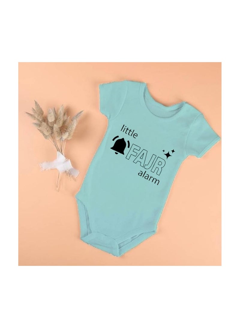 PRINTSHOP4ME Ramadan Baby Romper Outfit - Short Sleeve Cotton Unisex Romper - Romper for Babies and Toddlers - Short Sleeve Ramadan Romper for Newborns  - Image 3