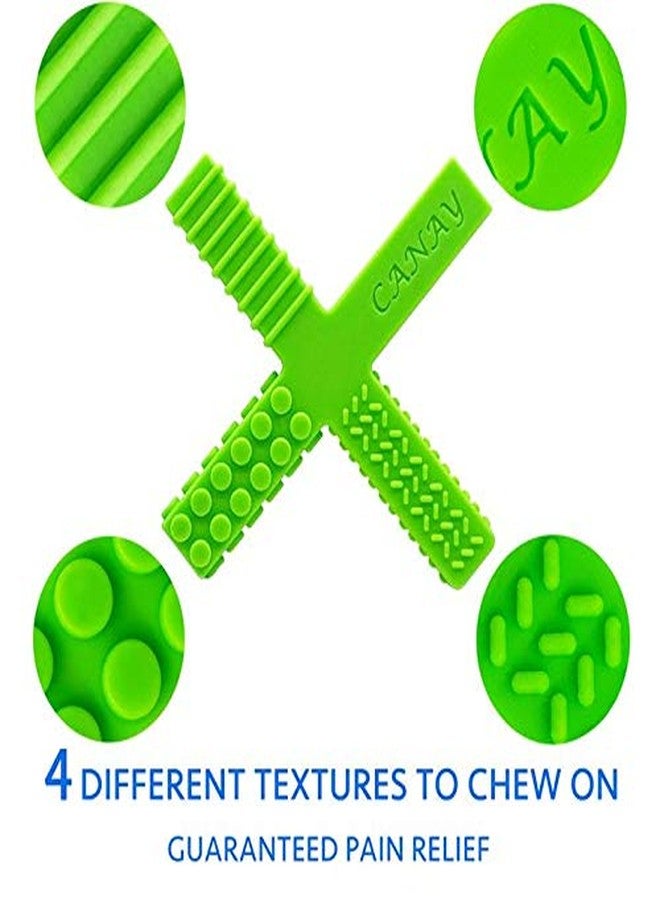 CANAY Xtra Tough Sensory Chew Stick Toys for Kids, Boys & Girls - Designed for Autism, Teething, Chewing, ADHD, SPD, Oral Motor Needs - for Moderate & Aggressive Chewers (2 Pack) - Image 3