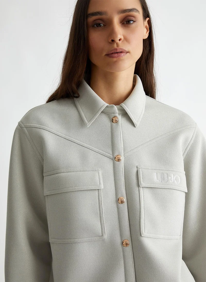 Liu Jo Lurex® scuba jacket