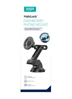 ESR HaloLock Dashboard Phone Mount, Compatible with MagSafe Car Mount, Windshield Car Mount Compatible with iPhone 15/14/13/12 Series, Charging Not Supported, Black  - Image 4