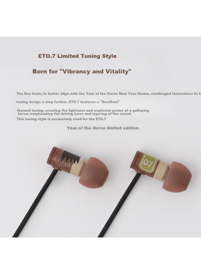 Final Eto.7 Year Of The Horse Limited Edition Wired In-ear Hifi Earphones - Image 2