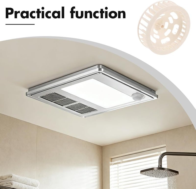 Bathroom Heater Replacement Fan Blade Ceiling Mounted Accessory Part - Image 5