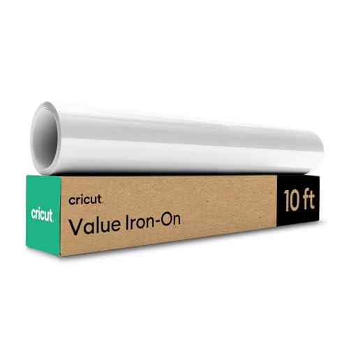 Cricut Value Ironon White 12 in x 10 ft 1 - Image 1